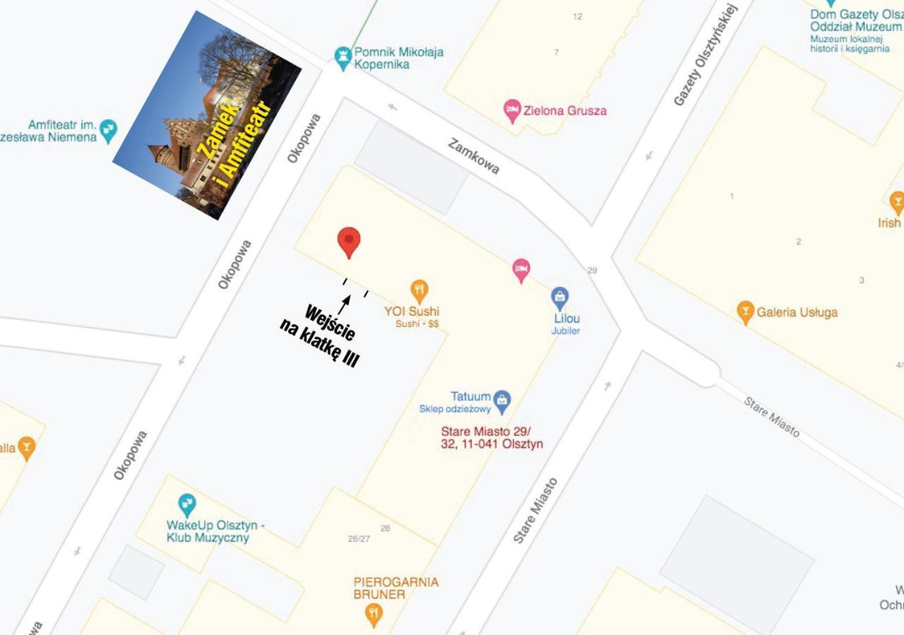 Amfiteatr Stare Miasto Olsztyn  Eksteriør bilde